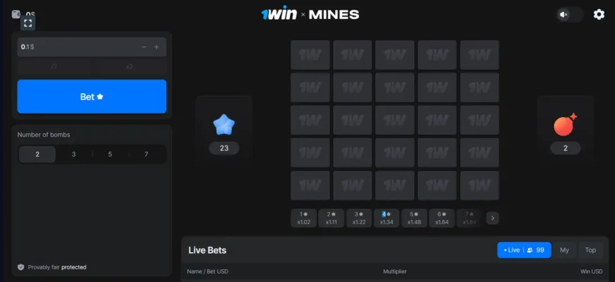 The 1Win Gaming Matrix